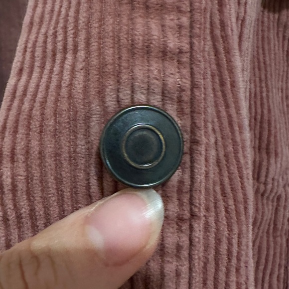 ZARA ribbed velour jaket - Picture 8 of 8